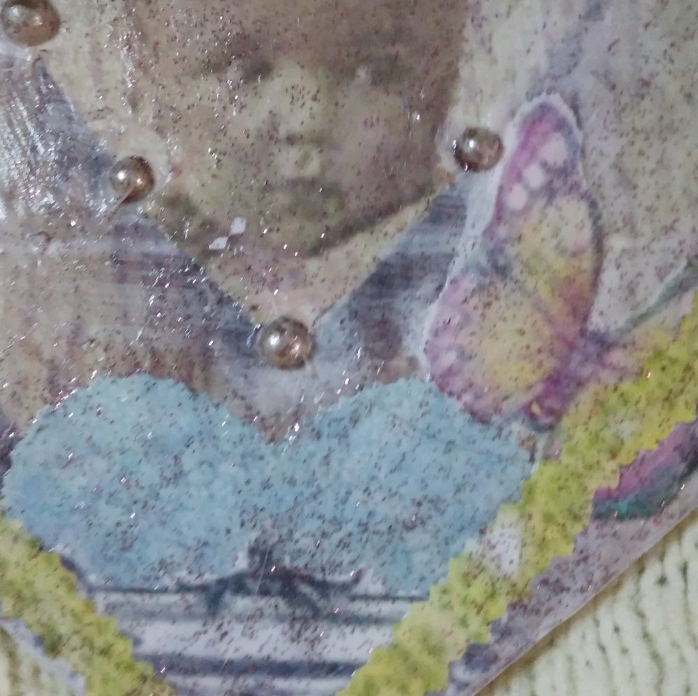 One-of-a-kind art decoupage